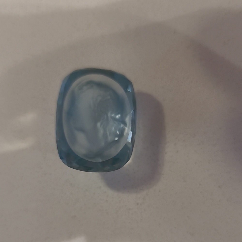 Floress - Aquamarine - Cameo
